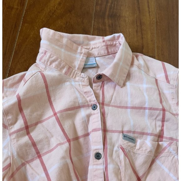 COLUMBIA SPORTSWEAR Womans Buttoned Down Plaid Size Small - Picture 7 of 11